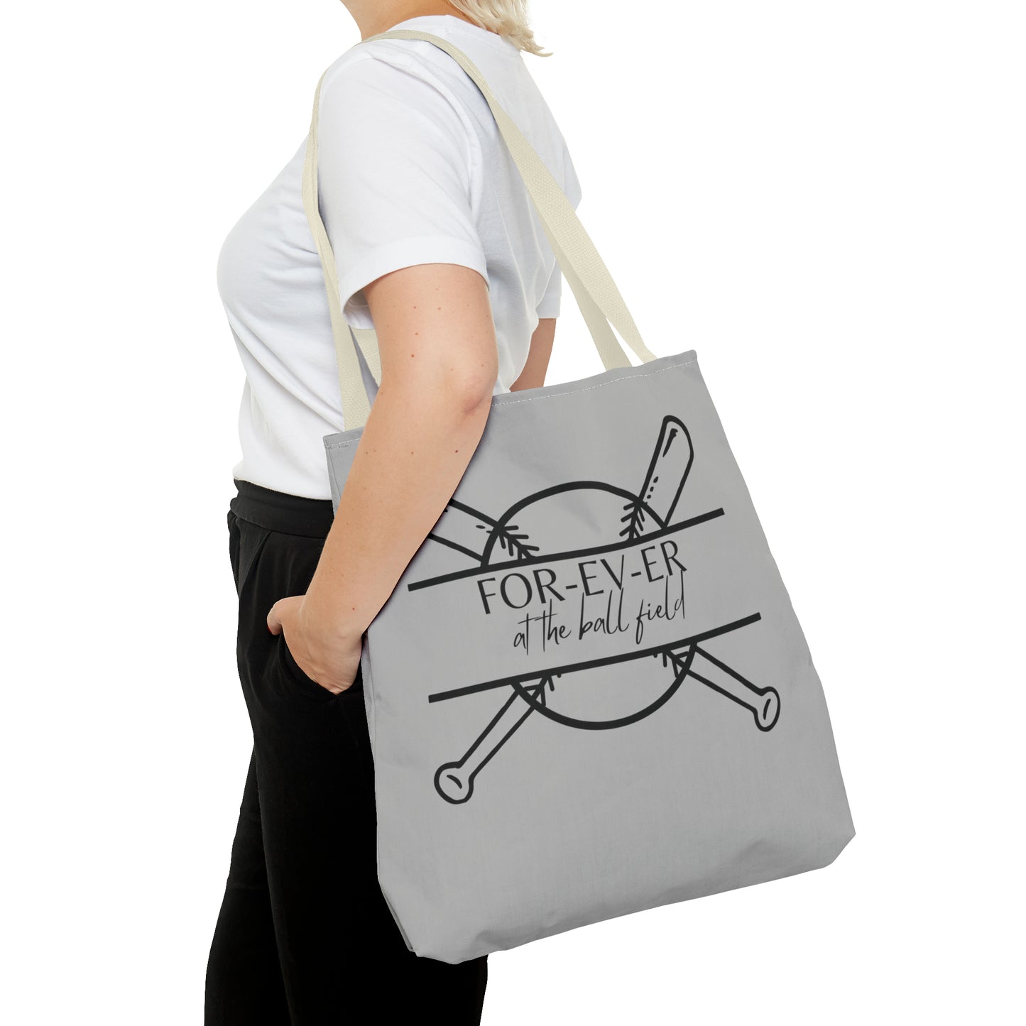 For-EV-ER at the Ballfield Tote Bag (AOP)