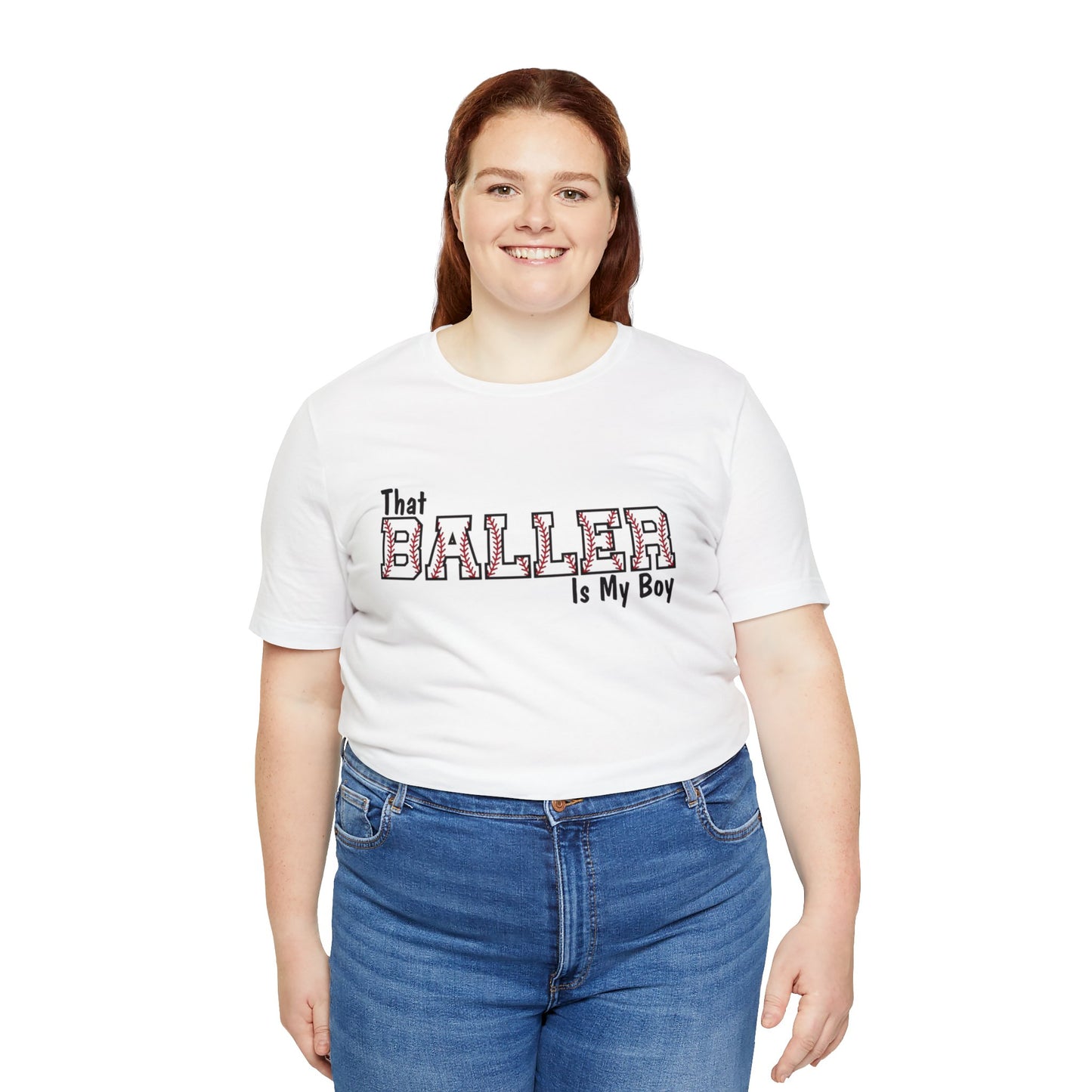 That Baller is My Boy Bella & Canvas Unisex Jersey Short Sleeve Tee