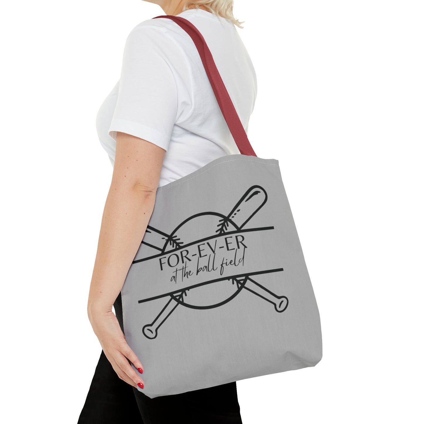 For-EV-ER at the Ballfield Tote Bag (AOP)