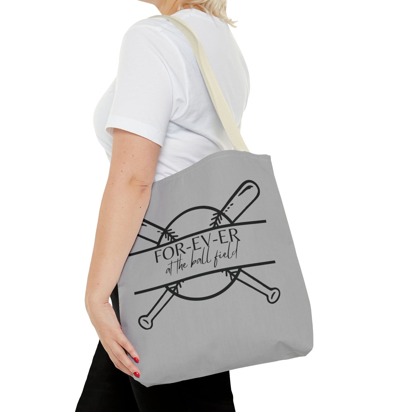 For-EV-ER at the Ballfield Tote Bag (AOP)