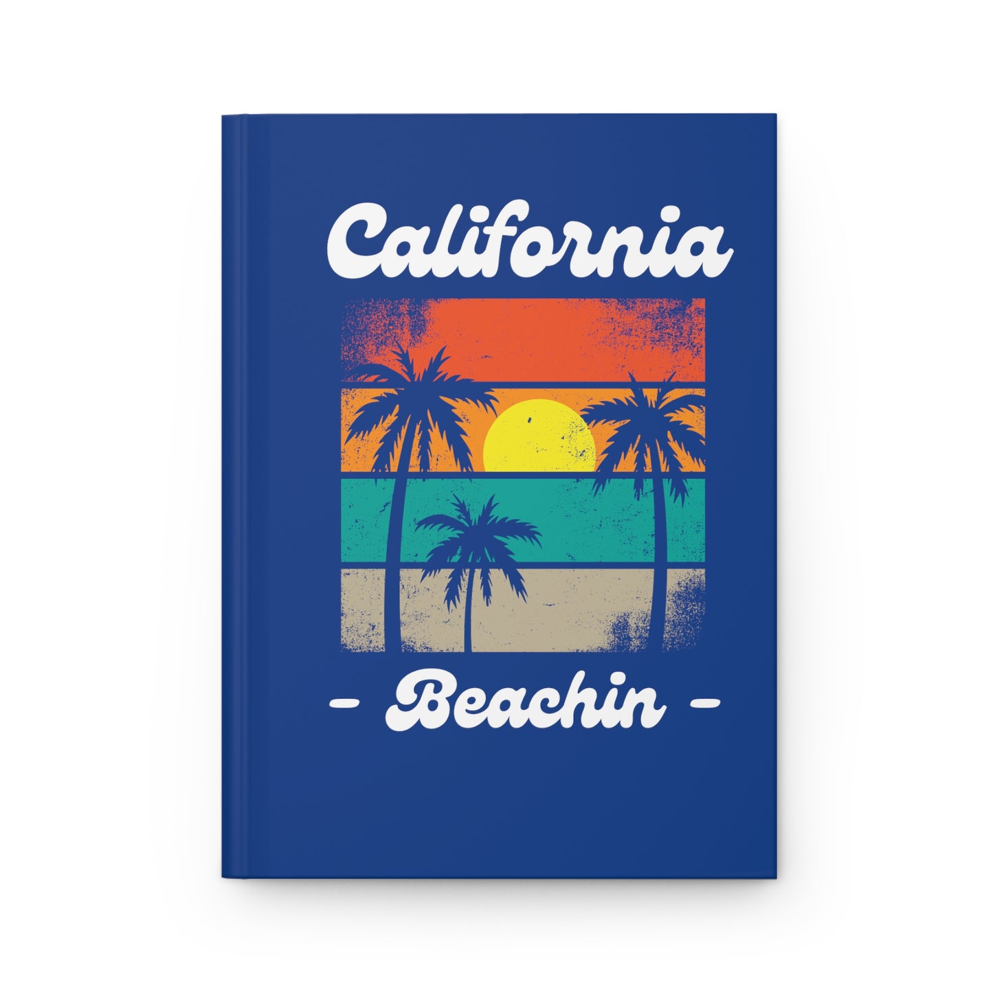 California Beachin' Hardcover Journal Matte