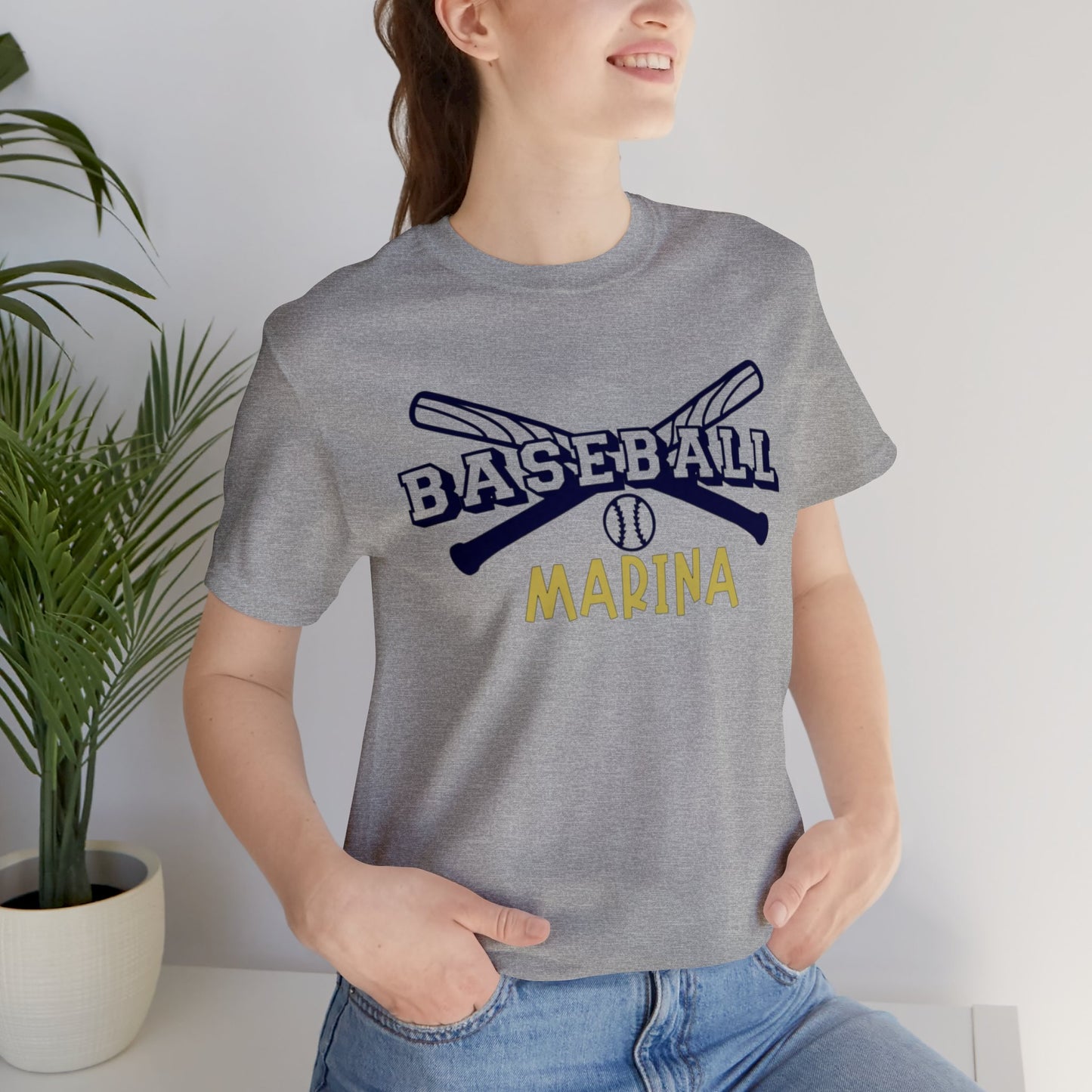 Marina Little League Bella & Canvas Unisex Jersey Short Sleeve Tee