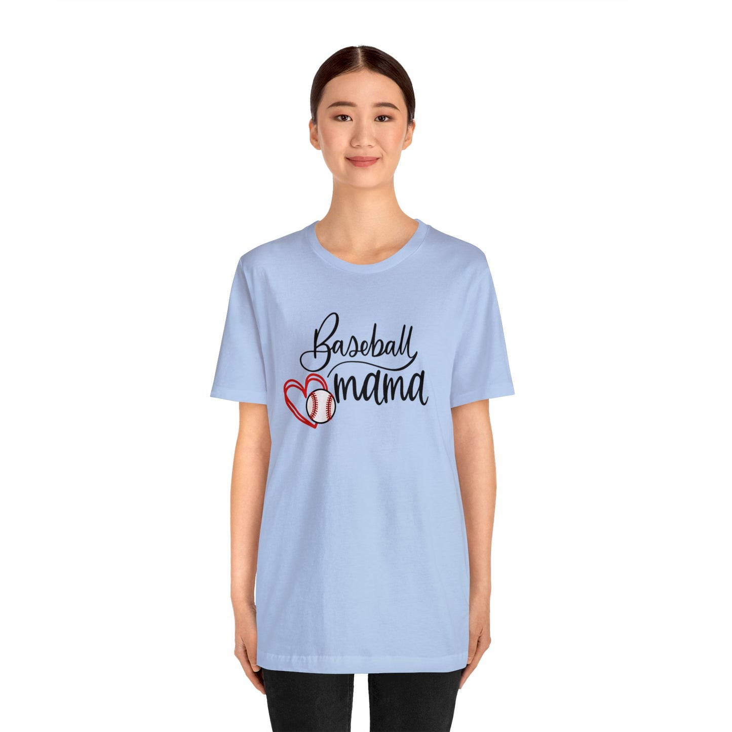 Baseball Mama Bella & Canvas Unisex Jersey Short Sleeve Tee