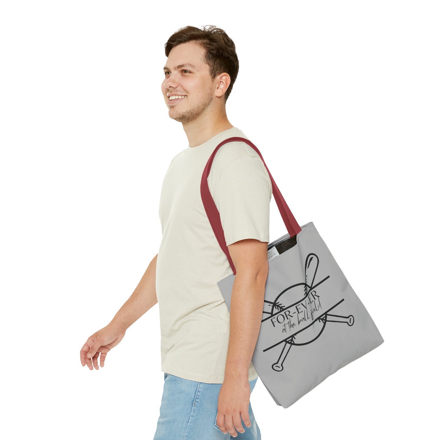 For-EV-ER at the Ballfield Tote Bag (AOP)