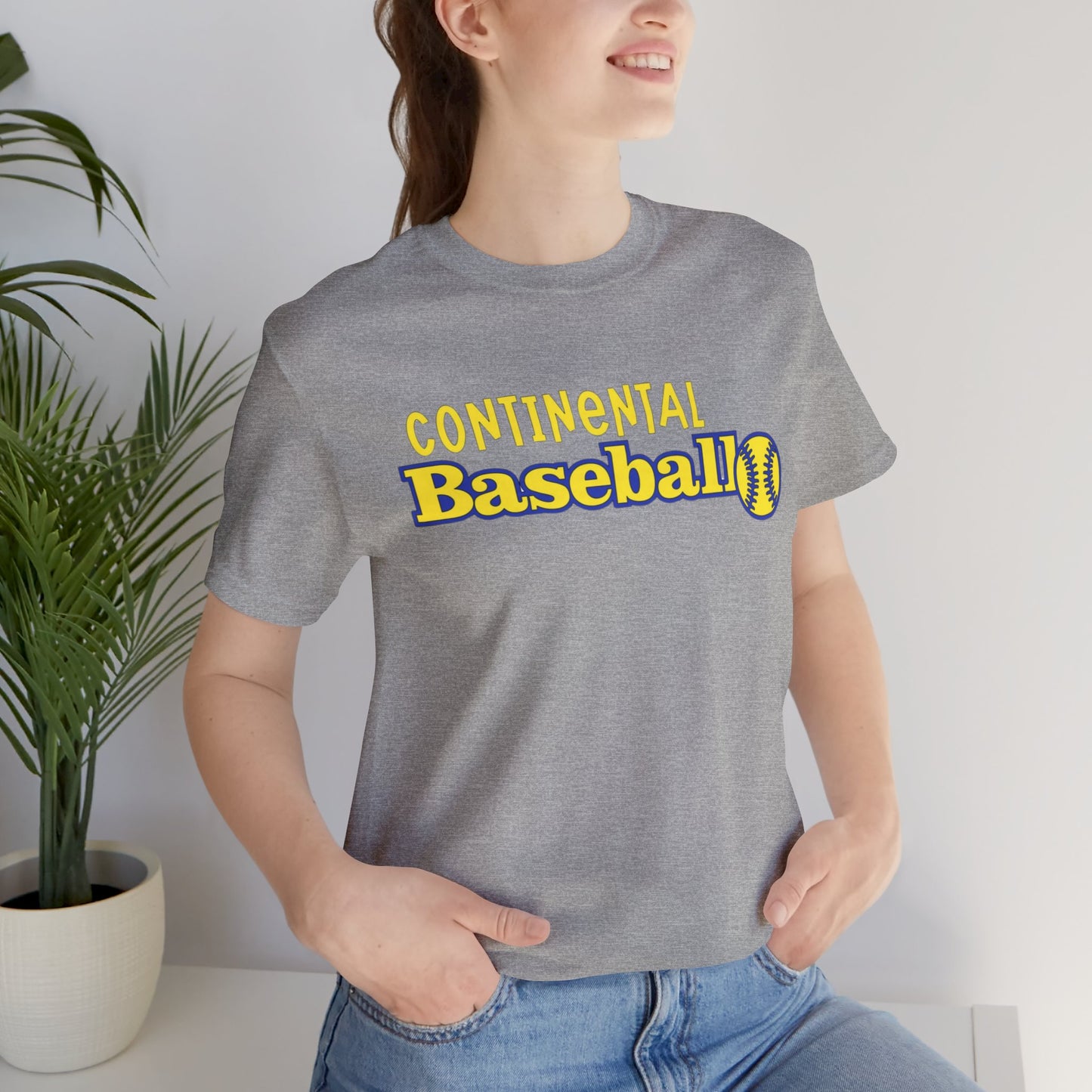 Continental Little League Bella & Canvas Unisex Jersey Short Sleeve Tee