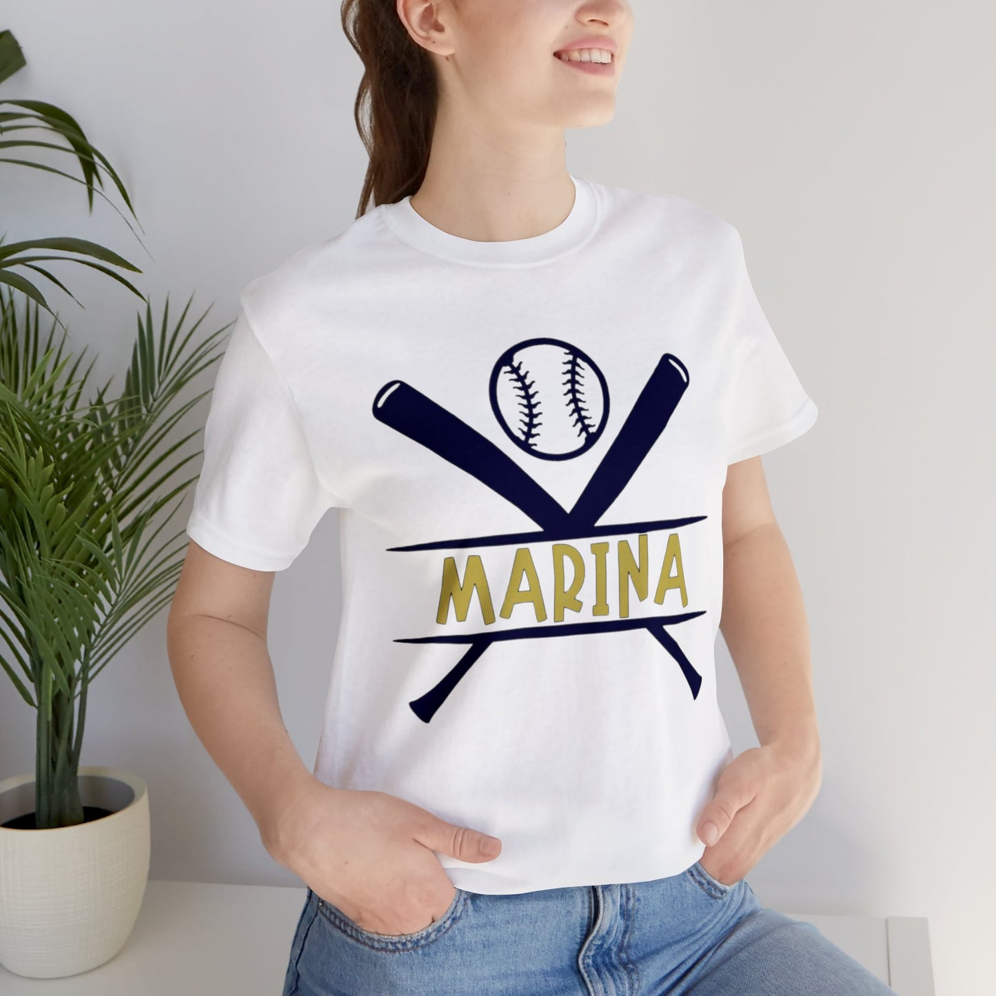 Marina Little League Bella & Canvas Unisex Jersey Short Sleeve Tee