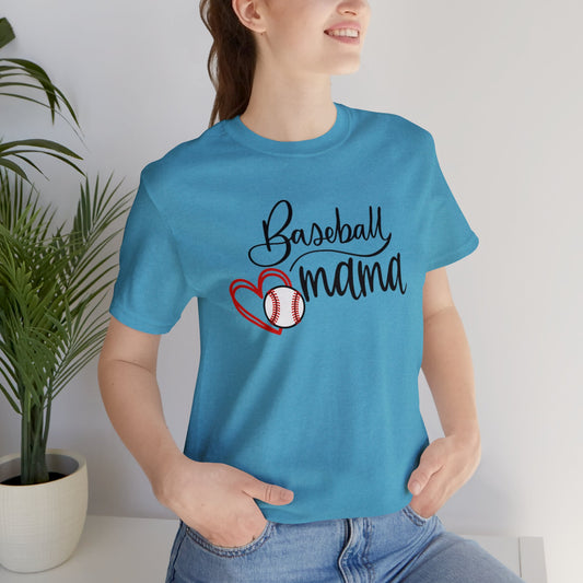 Baseball Mama Bella & Canvas Unisex Jersey Short Sleeve Tee