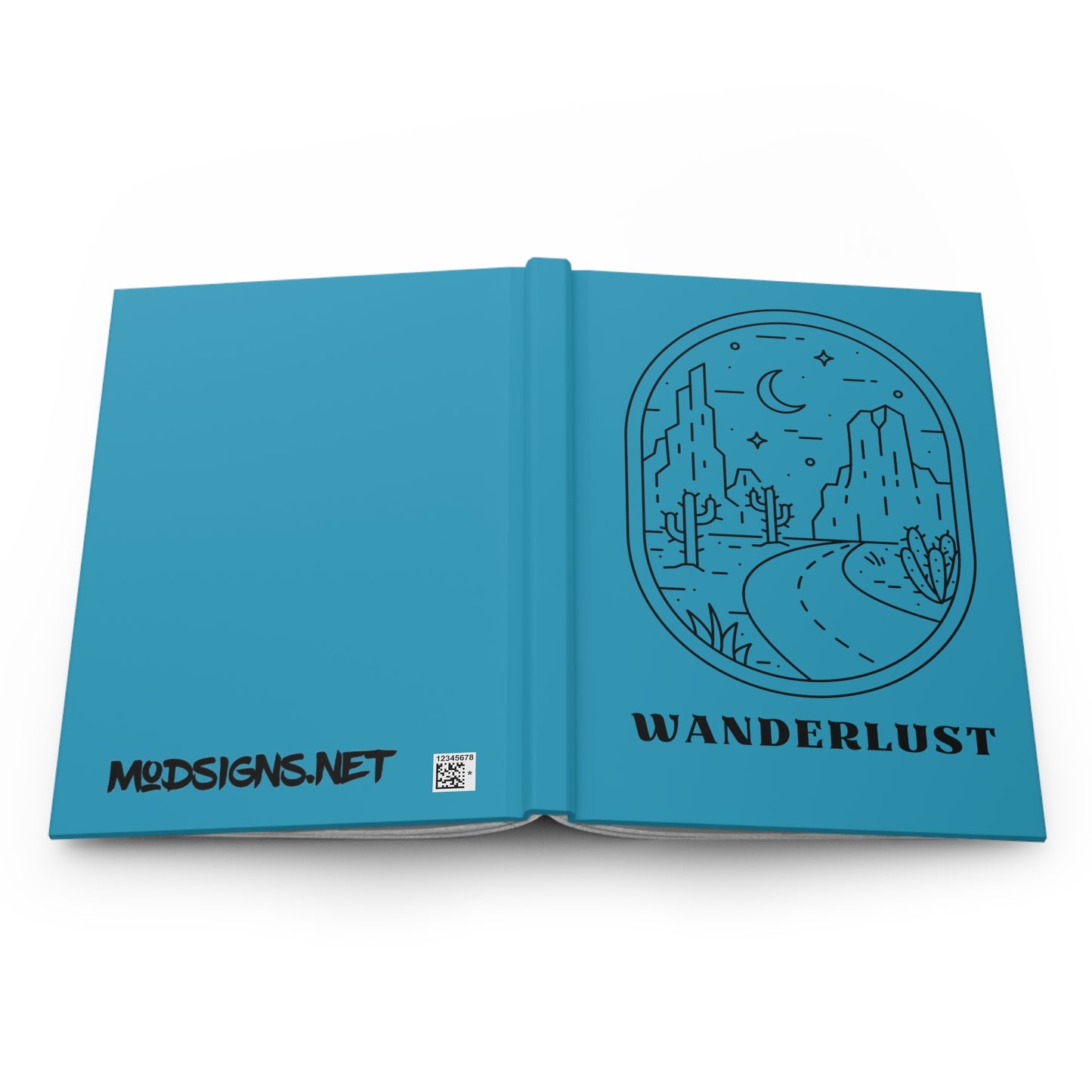 Wanderlust Hardcover Journal Matte