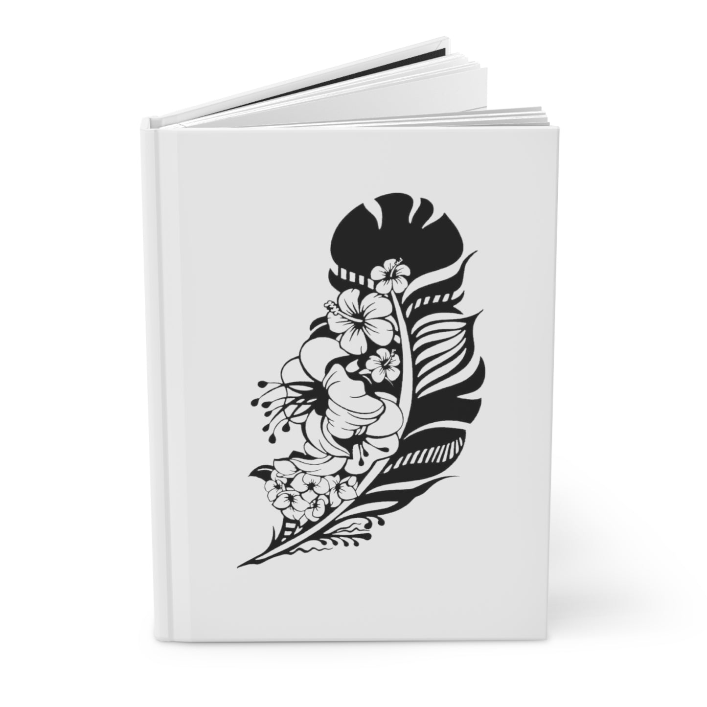 Hawaiian Feather Hardcover Journal Matte