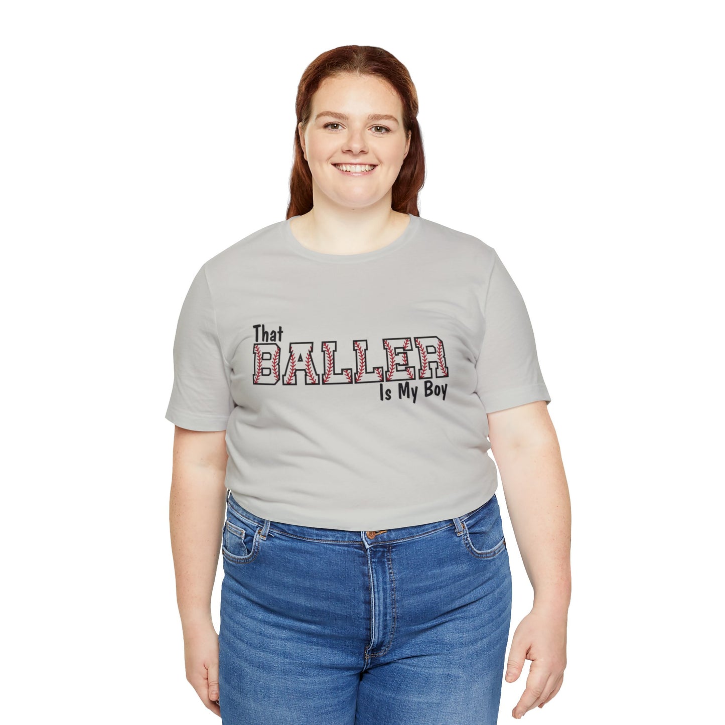 That Baller is My Boy Bella & Canvas Unisex Jersey Short Sleeve Tee