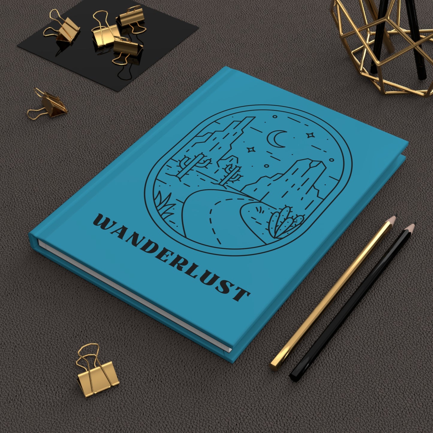 Wanderlust Hardcover Journal Matte