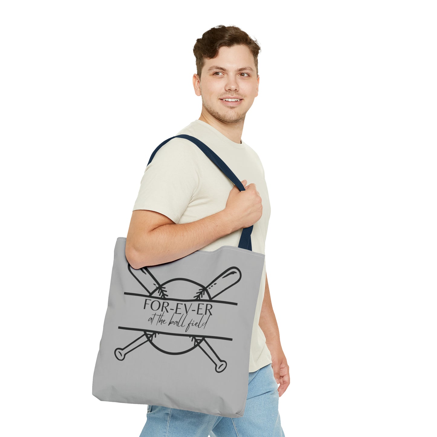 For-EV-ER at the Ballfield Tote Bag (AOP)