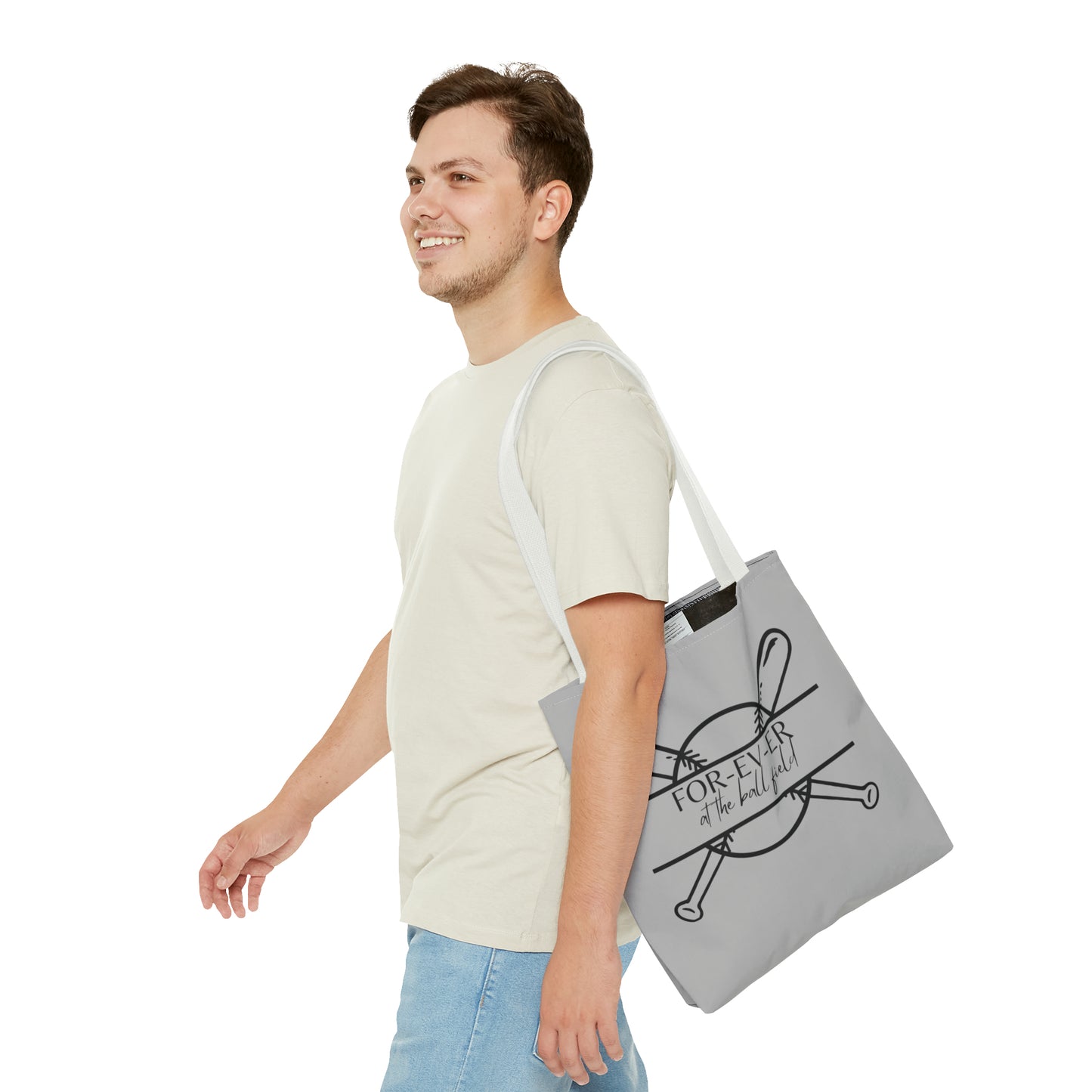 For-EV-ER at the Ballfield Tote Bag (AOP)