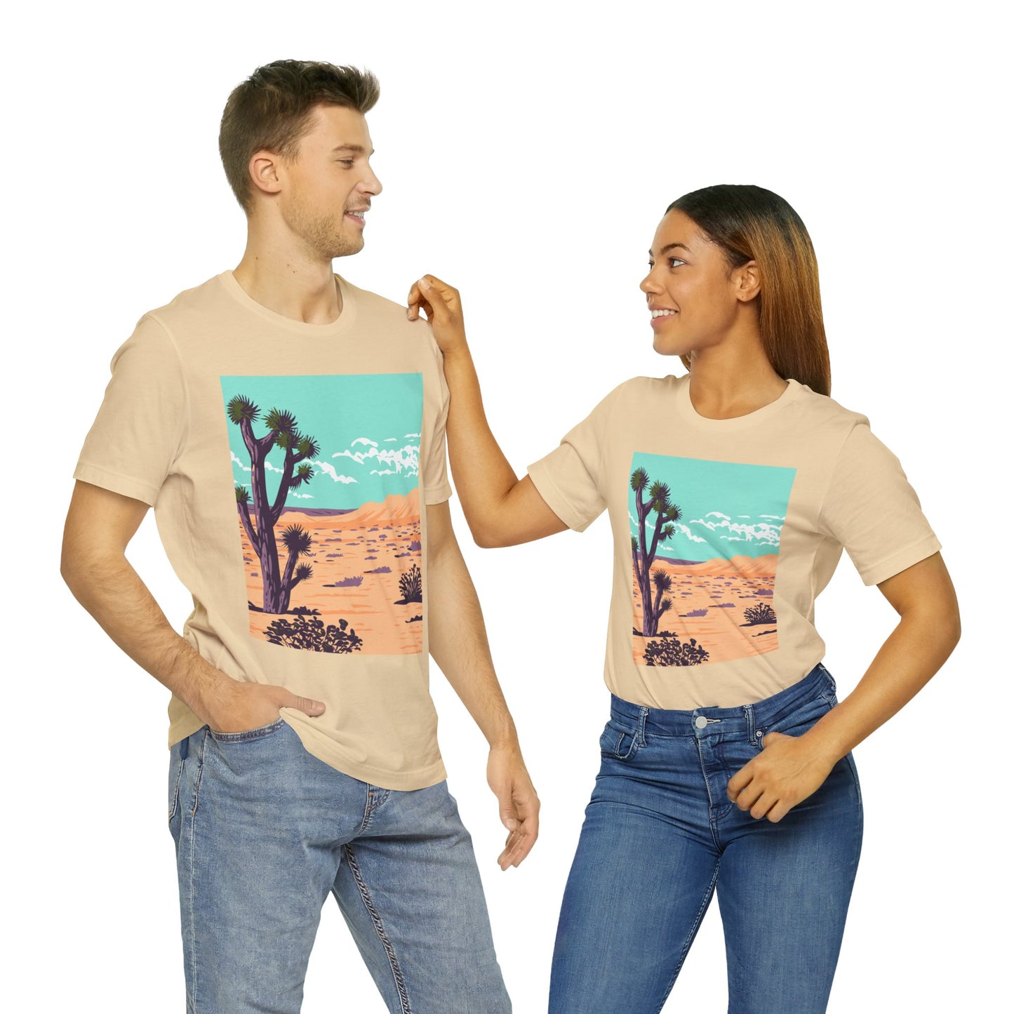 Desert Scape Bella & Canvas Unisex Jersey Short Sleeve Tee