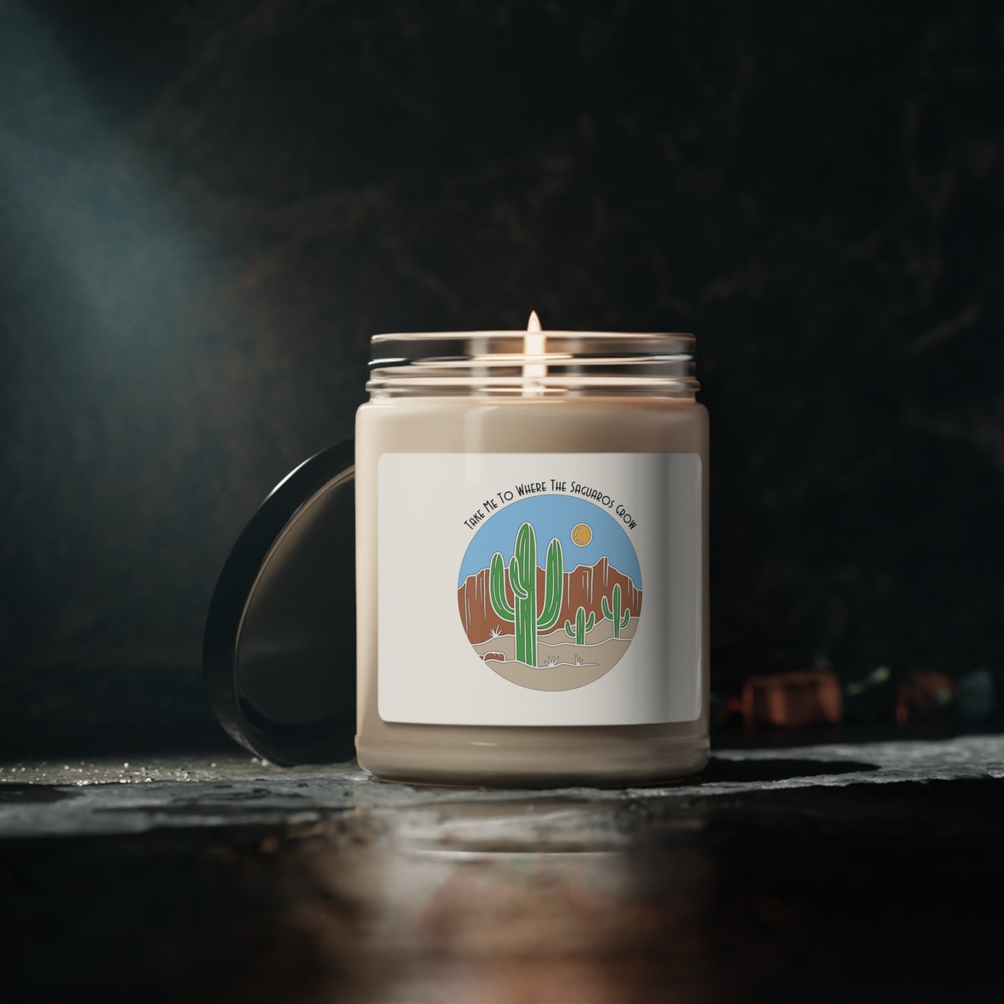 Take Me To Where The Saguaros Grow Scented Soy Candle, 9oz