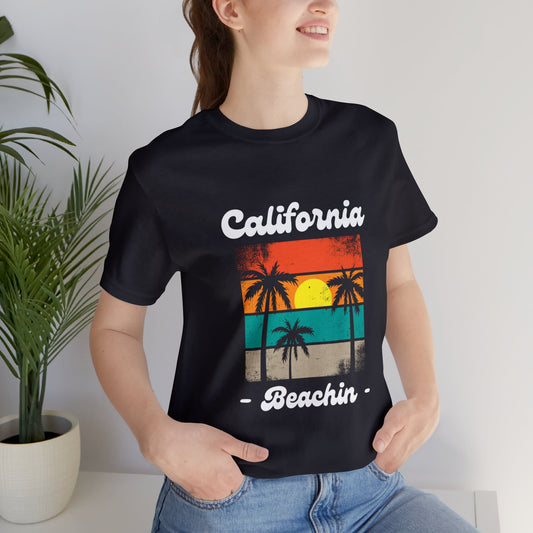 California Beachin' Bella & Canvas Unisex Jersey Short Sleeve Tee